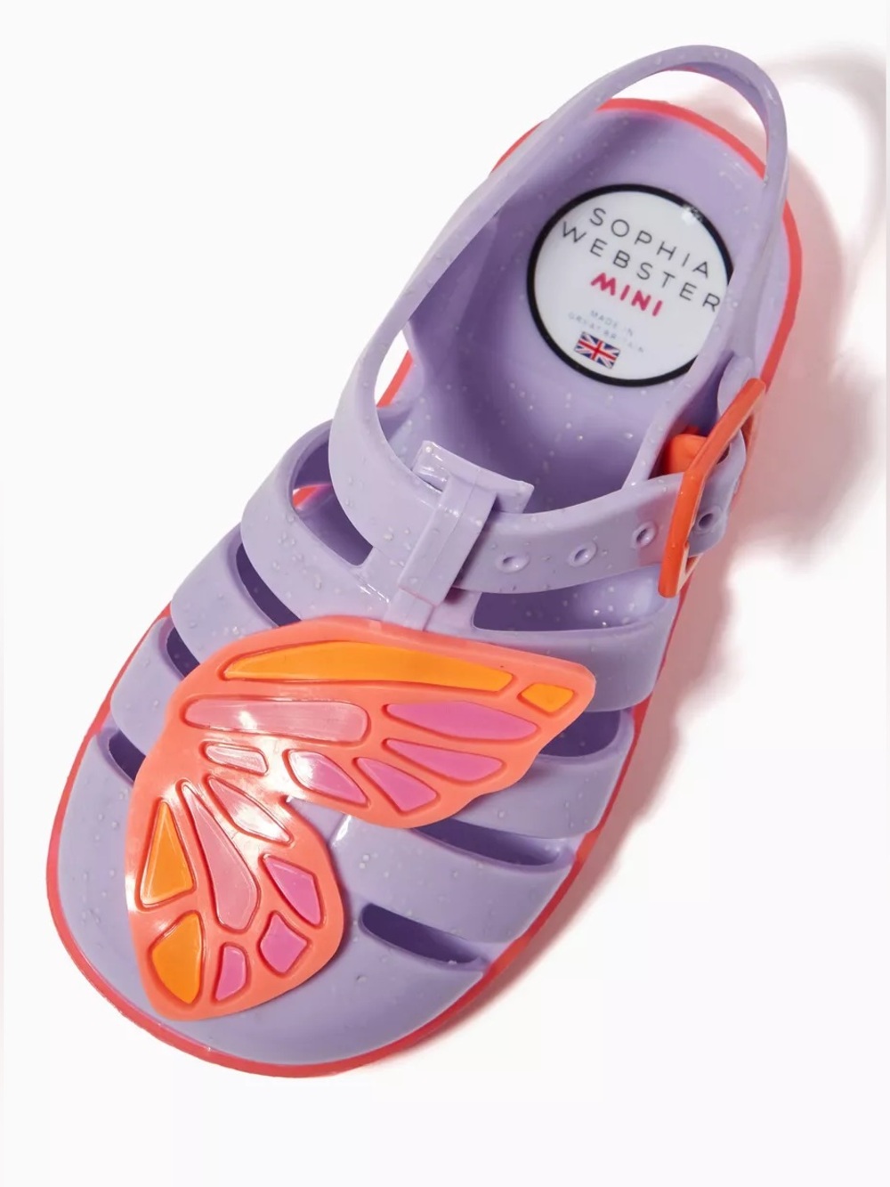 Sophia Webster Mini Butterfly Jelly Sandals EU 29/US 11